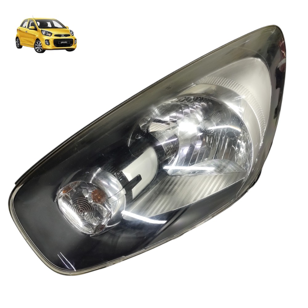 Farol esquerdo Kia Picanto 2016 2015 2014 Com Detalhe Fixaçã 1