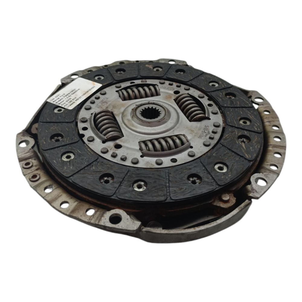 Embreagem Disco Platô Ford Fiesta 1.0 Zetec 2003 2004 2005 Prata 3