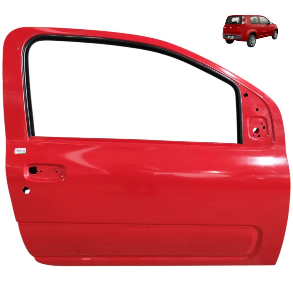 Porta direita Fiat Uno Vivace 2p Fiorino 2014 2015 2016 2017