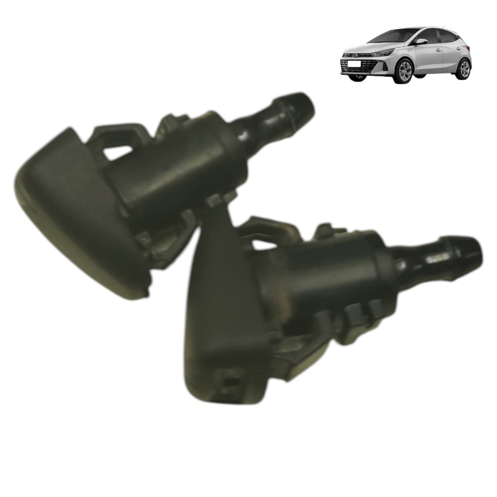 Par brucutu esguicho parabrisa Hyundai HB20X 2020 2021 2022 1
