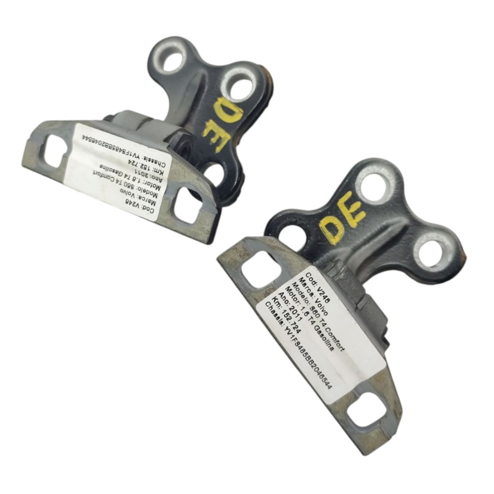 Par Dobradiça Porta Dianteira Esquerda Volvo S60 T4 2011 12 3