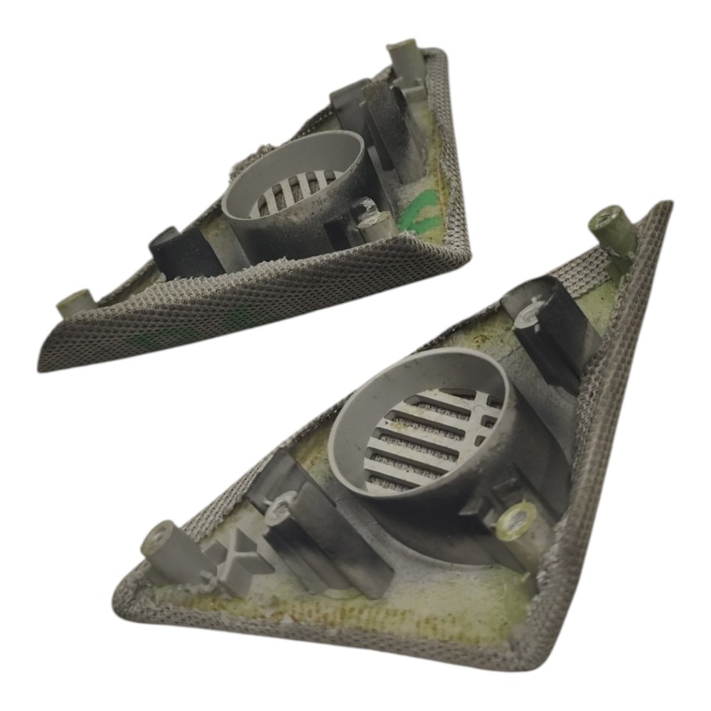 Par Tela Forro Tweeter Hyundai Azera 2007 2008 2009 2010 Cinza 4