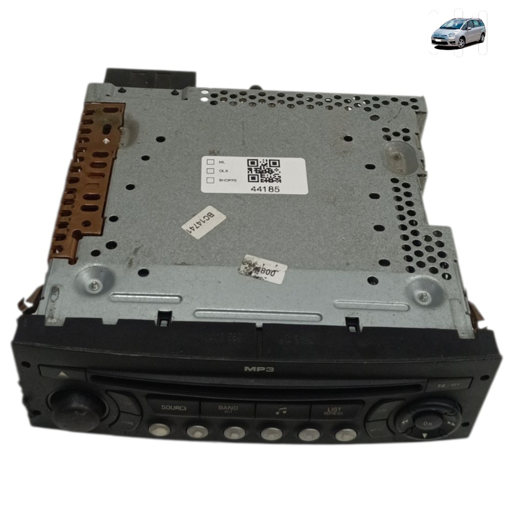 Rádio CD player Citroen Grand C4 Picasso 2008 2009 2010 2011