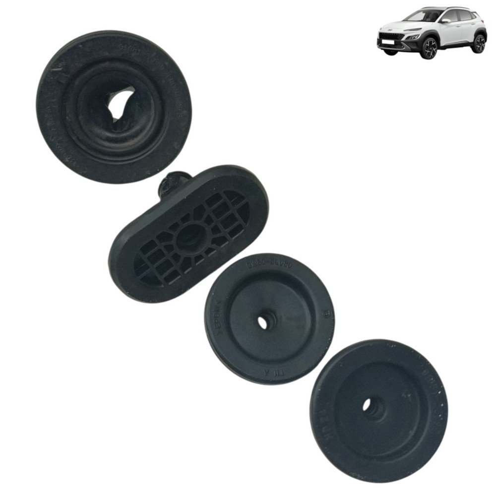 Kit Coifa Passa Fio Carroceria Hyundai Kona 2023 2024