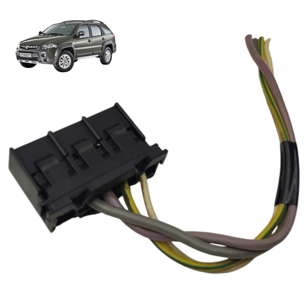 Plug resistência caixa ar Fiat Palio Siena Strada 2010 2011 1
