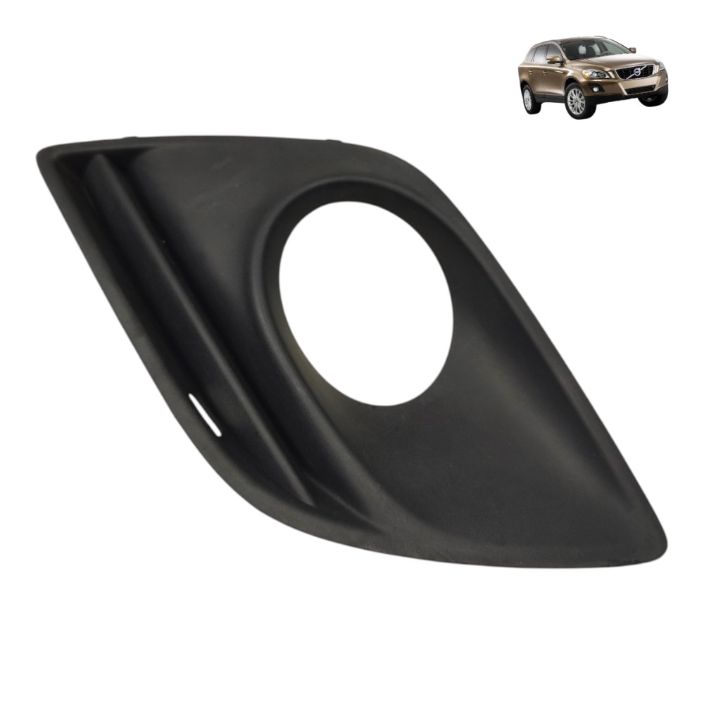 Moldura acabamento farol milha esquerdo Volvo XC60 2009 2010 1