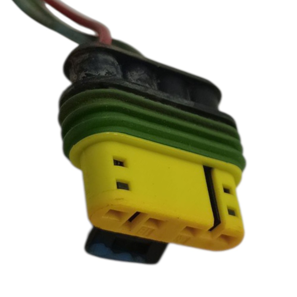 Plug conector sonda lambda pós Fiat Idea 1.8 etorq 2012 2013 3