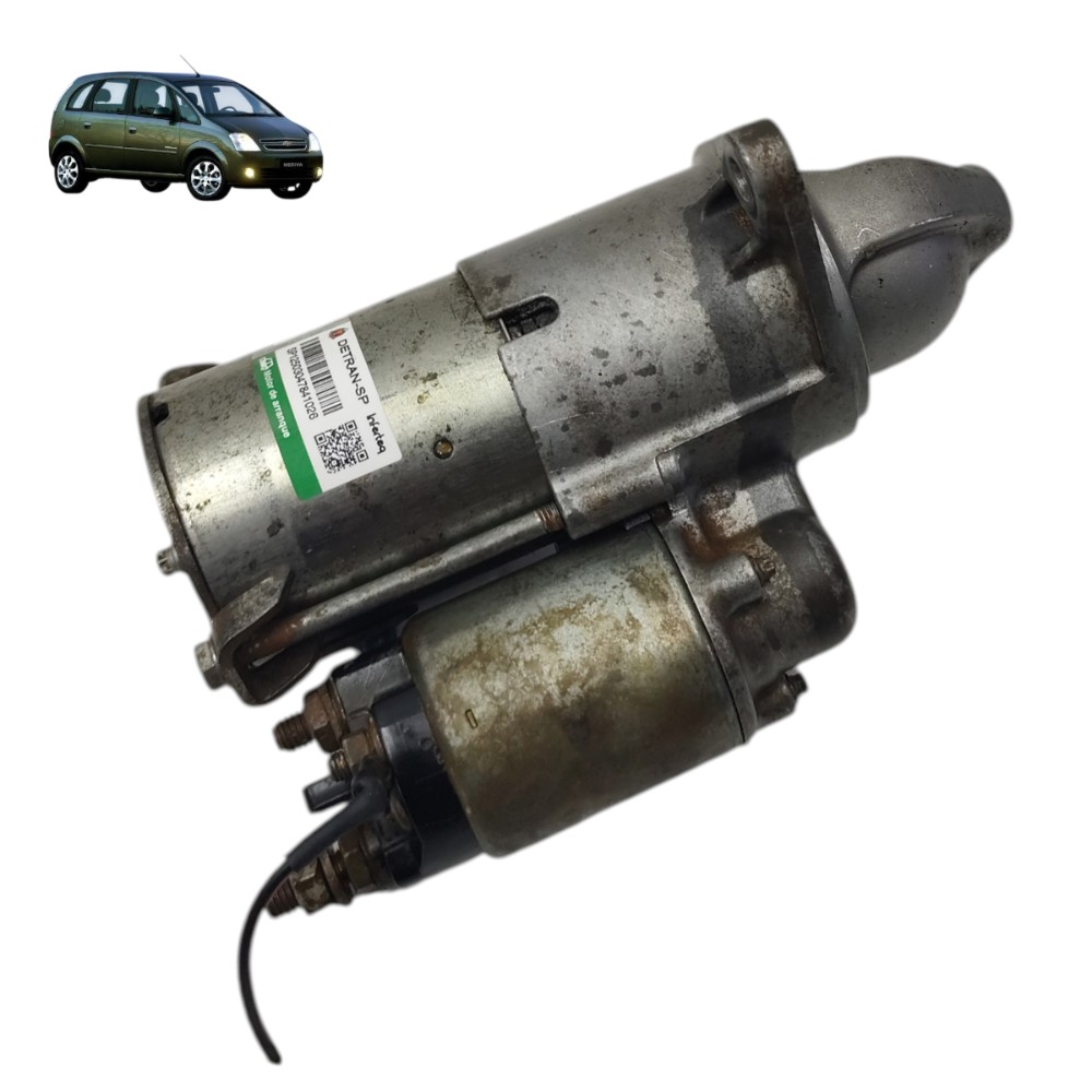 Motor partida arranque GM Meriva 1.4 2012 2011 2010 2009 08 1