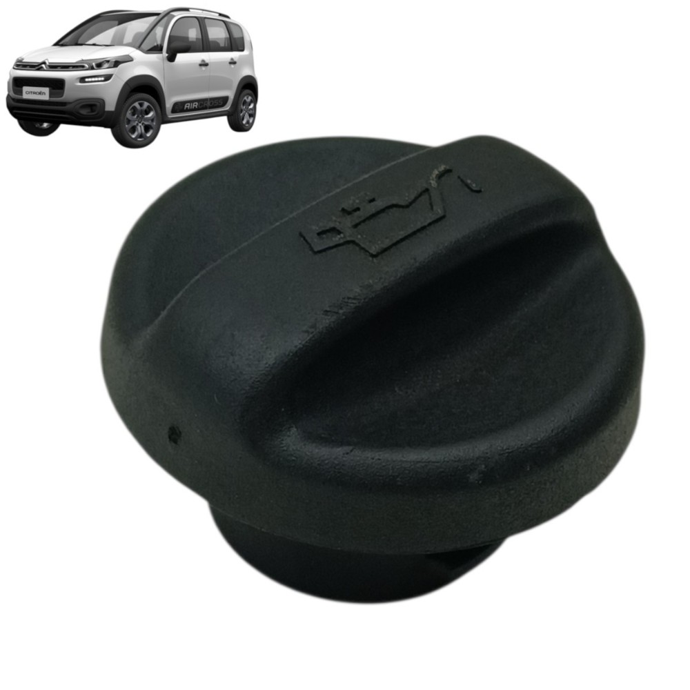 Tampa Óleo Motor Citroen Aircross 2016 2017 2018 2019 Preto