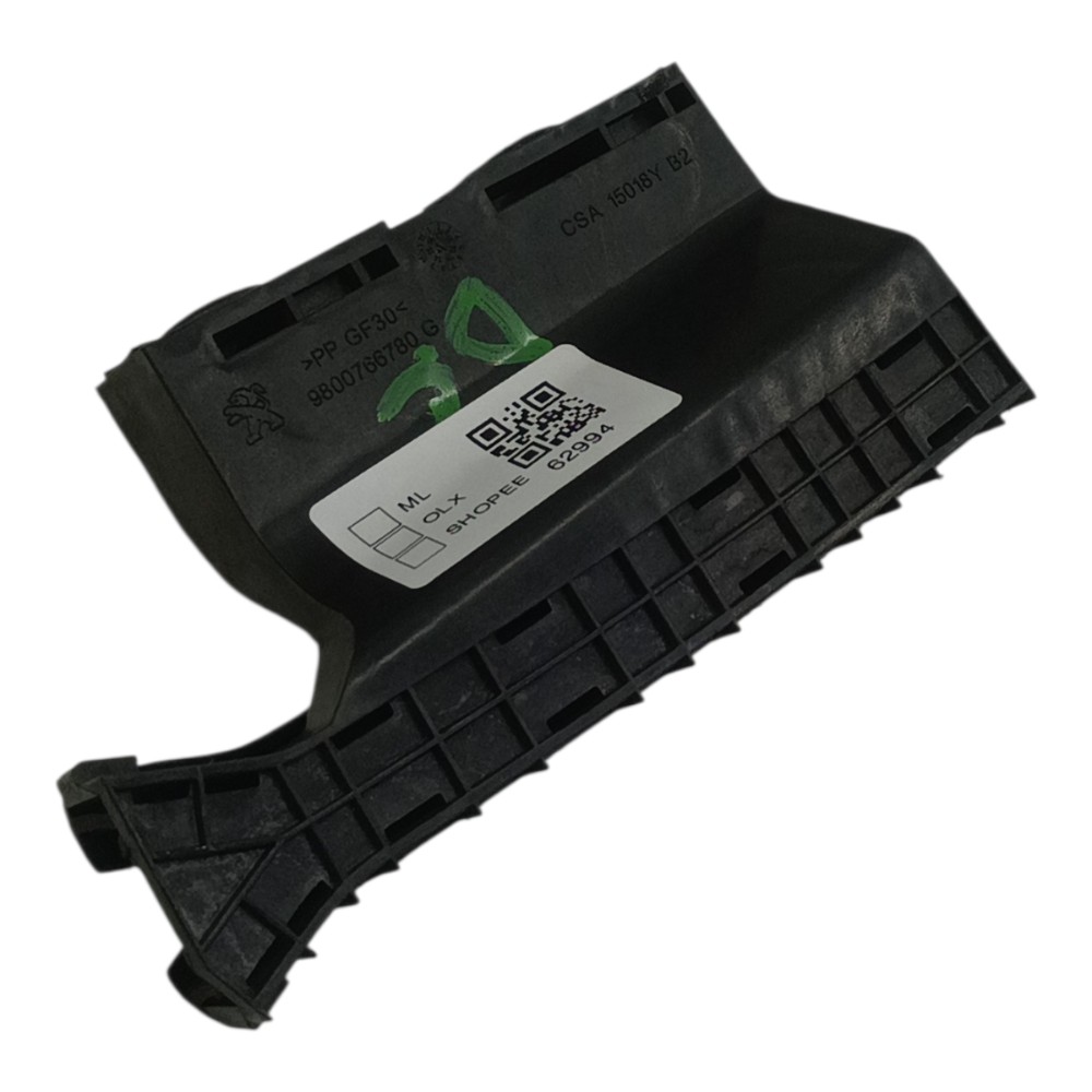 Guia Vidro Dianteira Esquerda Peugeot 208 2014 2015 2016 Preto 4