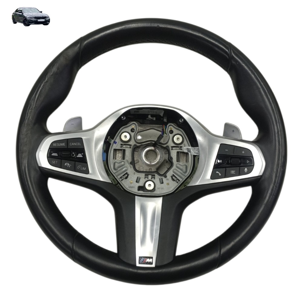 Volante direção com comandos bmw 320i m sport 2021 desgaste