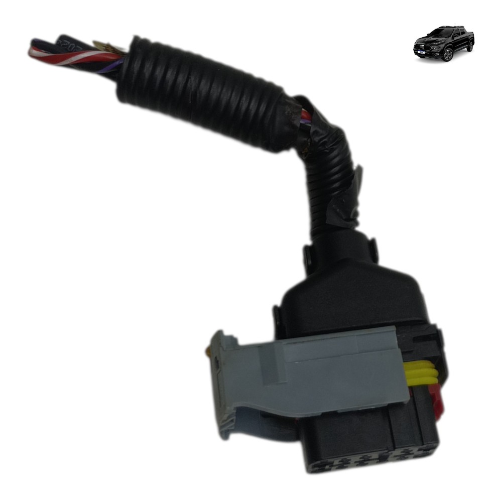 Plug conector chicote diferencial Fiat toro 2.0 diesel 2025 1