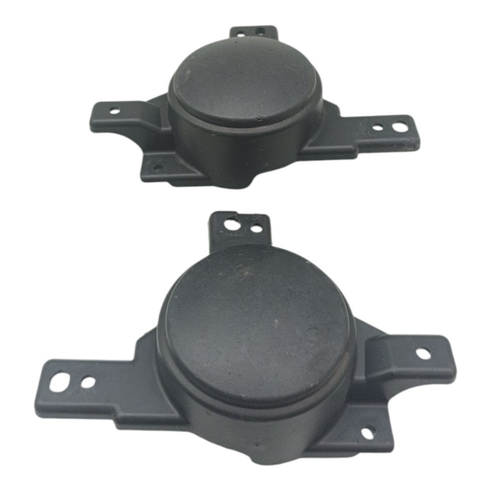 Par Tampa Moldura Farol Milha Fiat Mobi 2017 2018 2019 2020 2