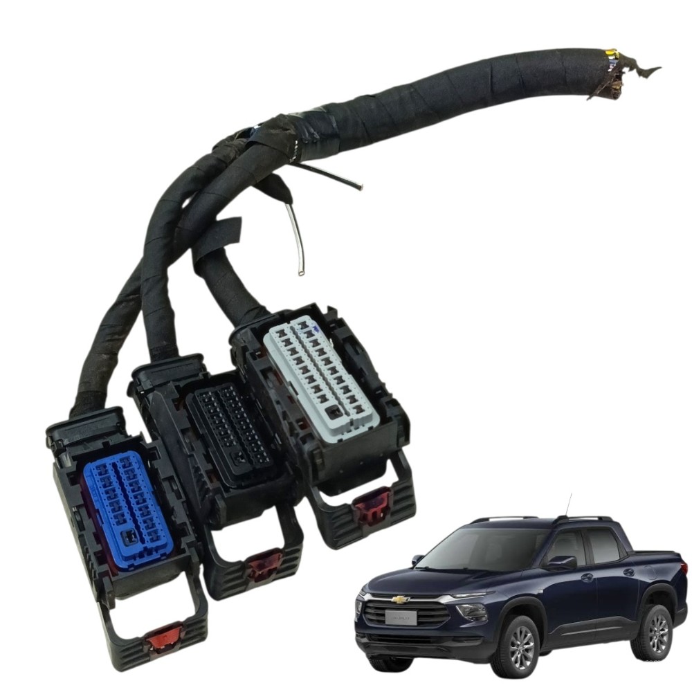 Jogo plug conector módulo injeção Gm Montana 1.2 12V 2026