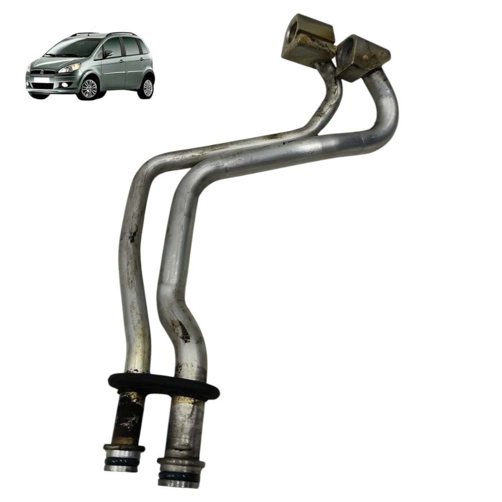 Cano evaporador ar condicionado fiat idea 2005 2006 2007 08 1