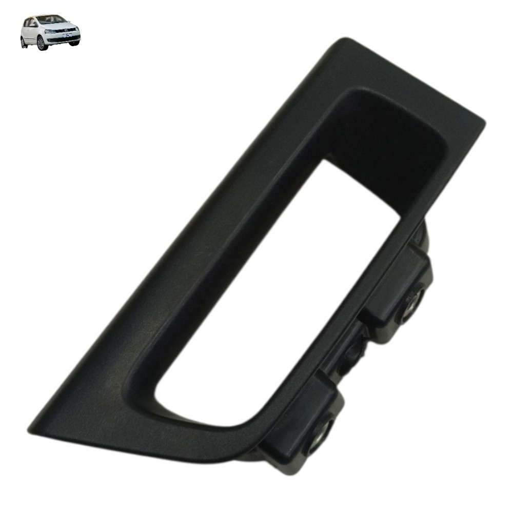 Puxador Interno Porta Direito Vw Fox 2014 2013 2012 Preto Dianteira/traseira