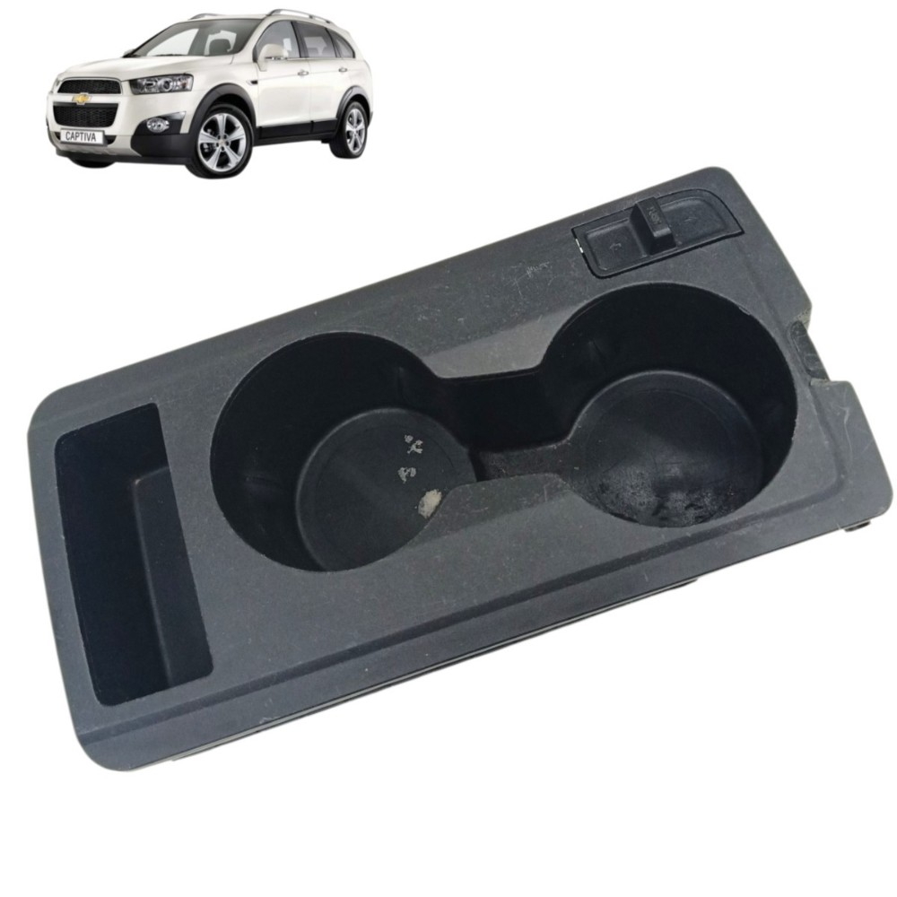 Porta copo console central gm captiva 2012 2013 2014