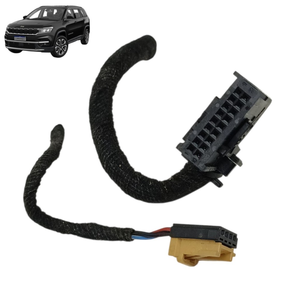 Par Plug Conector Comando Vidro Esquerdo Jeep Compass 2020