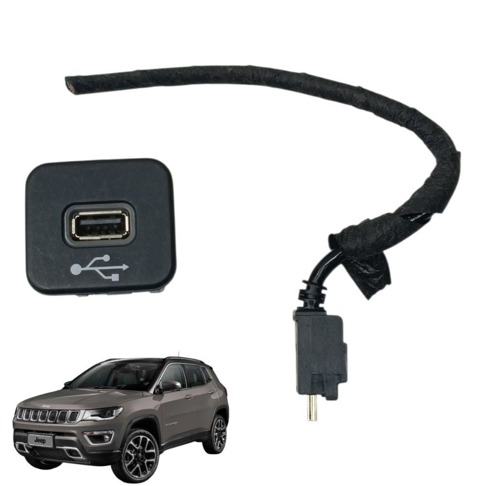 Entrada Usb Jeep Compass 2017 2018 2019 2020