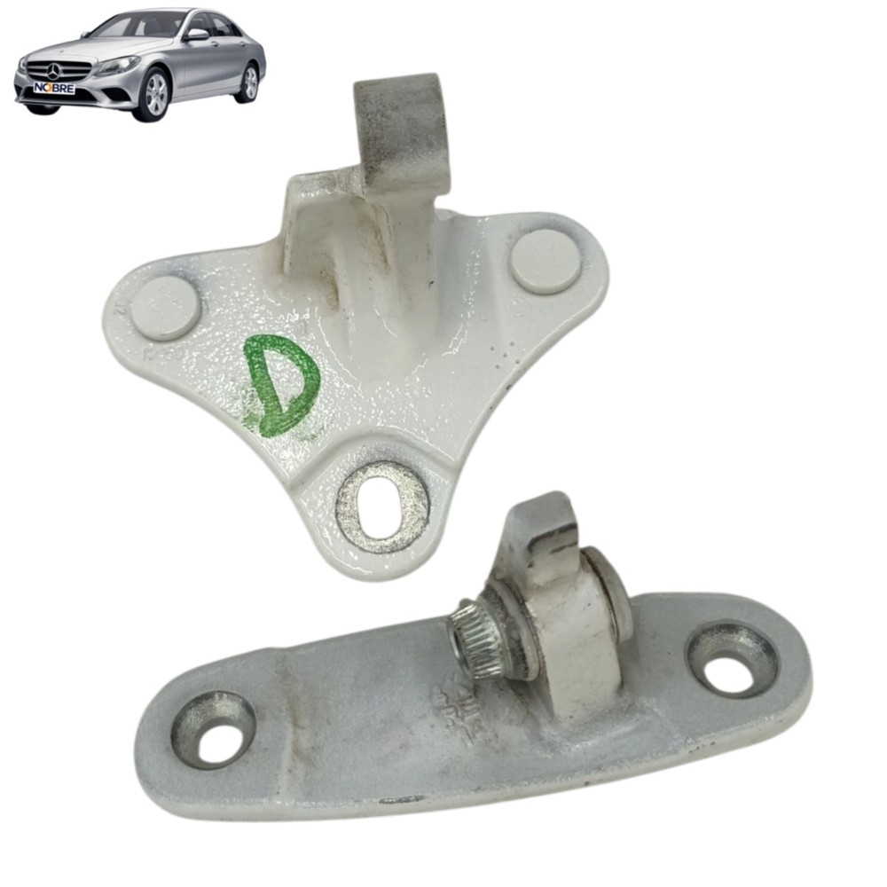 Par dobradiça porta dianteira Mercedes c180 cgi coupê 2012