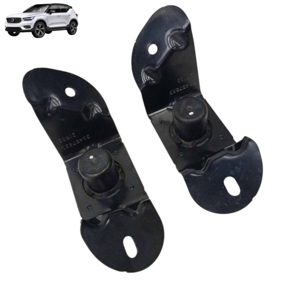 Par suporte batente tampa traseira volvo xc40 t5 2022 2021