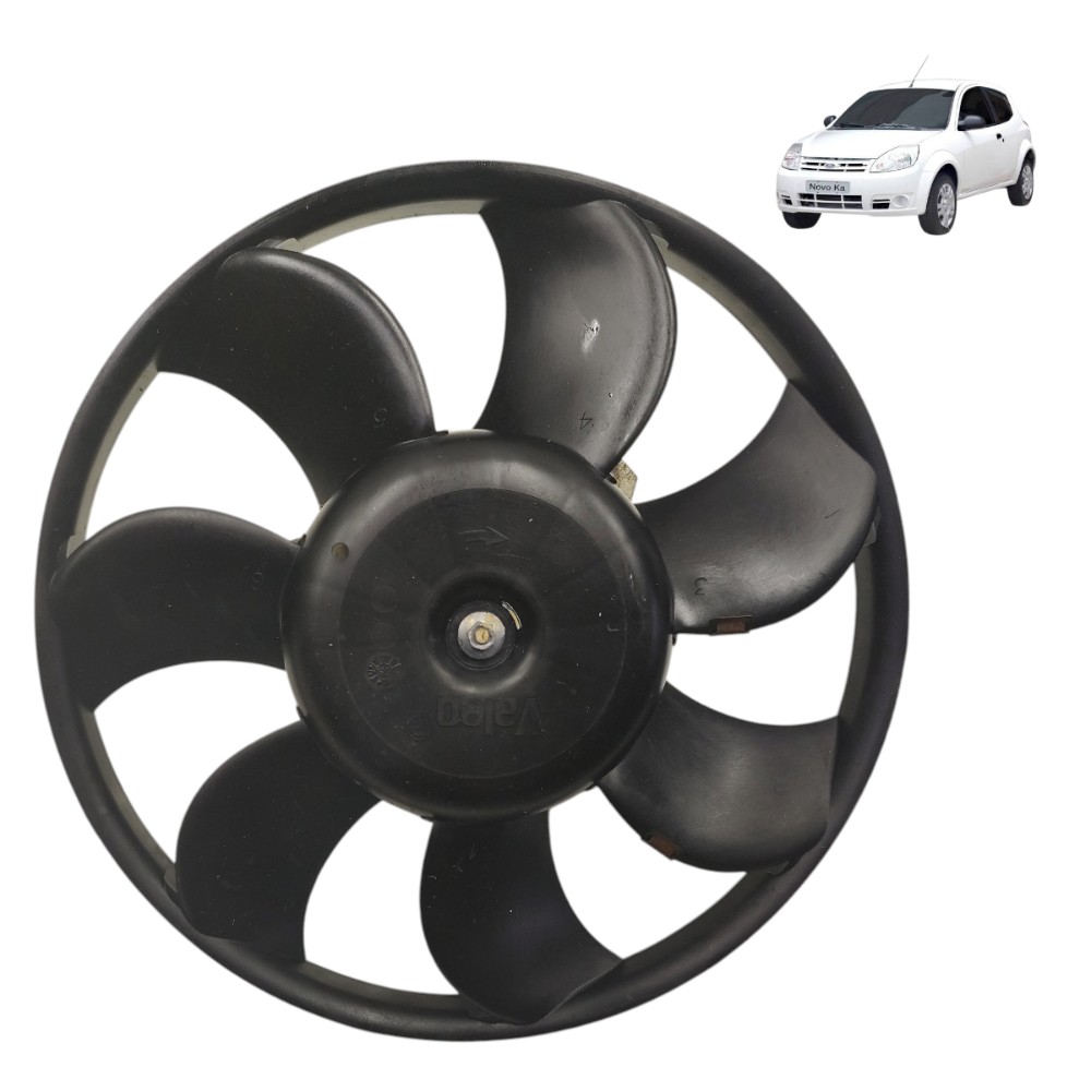 Motor ventoinha radiador Ford Ka 1.0 2008 2009 2010 sem ar 1