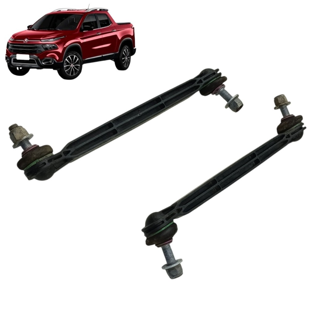Par bieleta dianteira Fiat toro Compass 1.8 2021 2022 2023