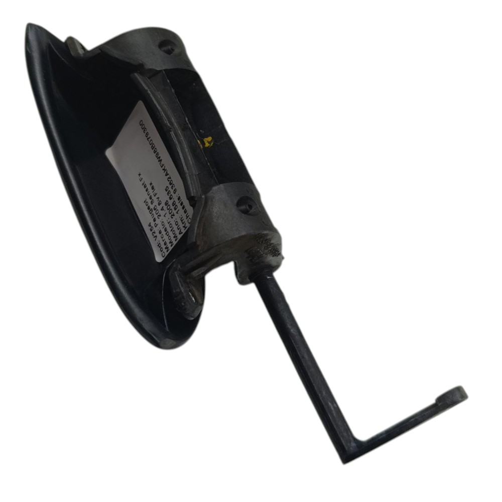 Maçaneta Externa Porta Dianteira Direita Peugeot 206 2008 09 Preto Dianteira 4