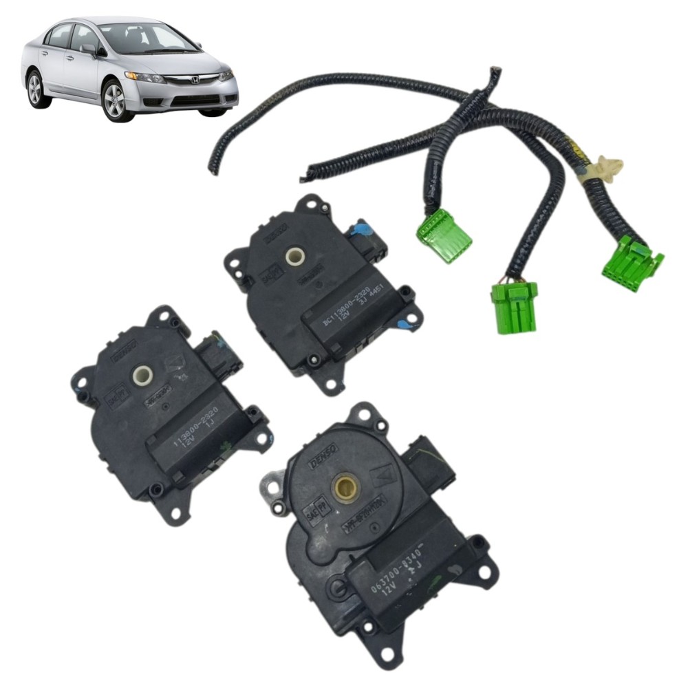 Jogo motor atuador caixa ar forçado honda civic g8 2007 2008