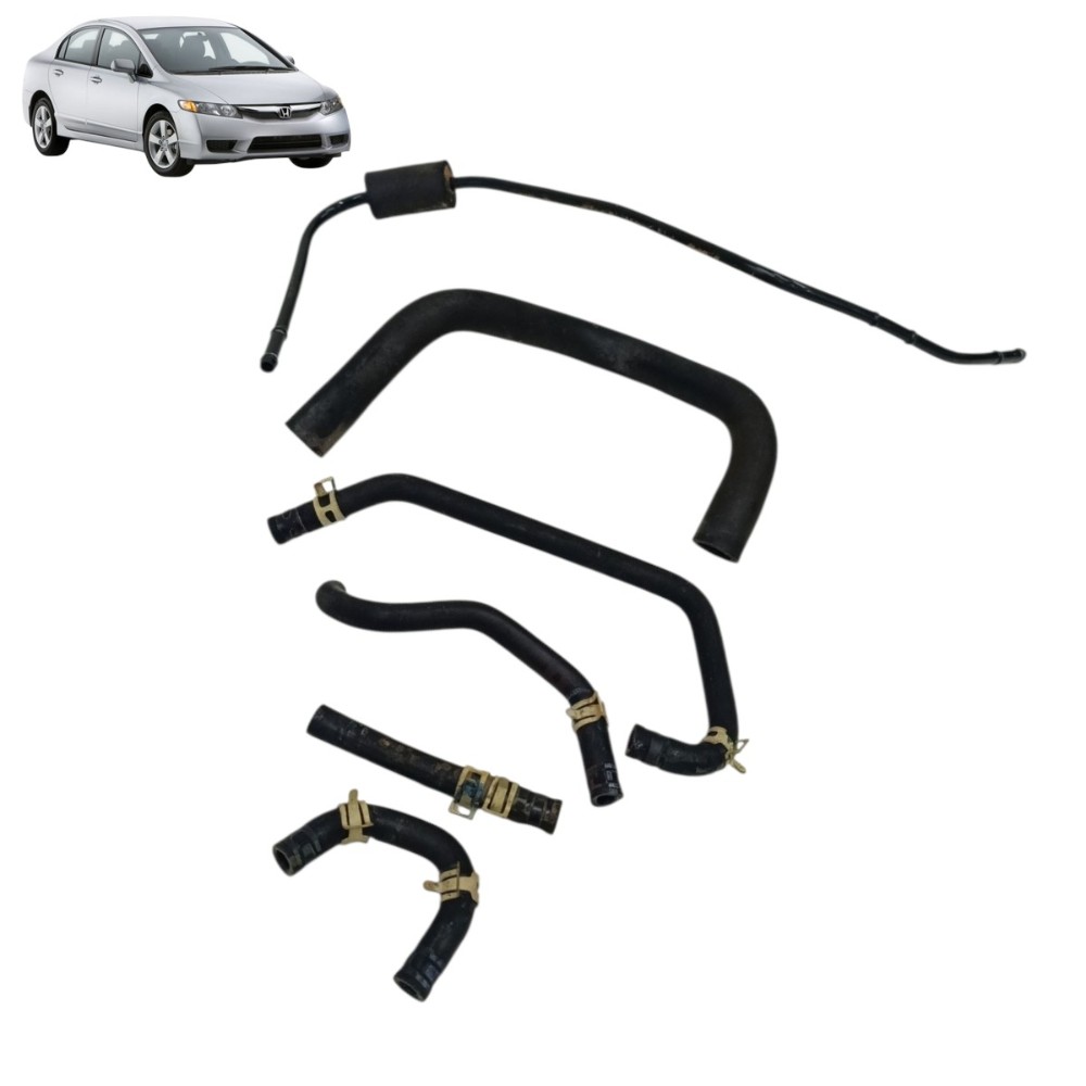 Jogo mangueira filtro canister honda civic g8 1.8 2007 2008