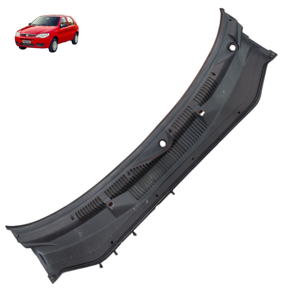 Grade Churrasqueira Fiat Palio Fire 2012 2011 2010 2009 2008 Preto Plástico 1