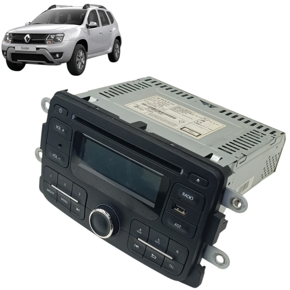 Radio Som Renault Duster 2014 Até 2020