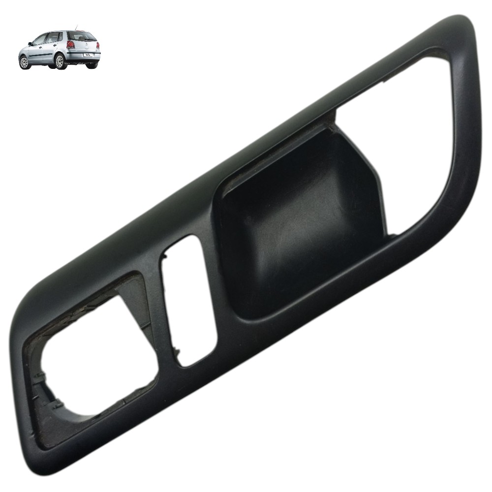 Moldura Maçaneta Interna Dianteira Esquerda Vw Polo 2008 09 1