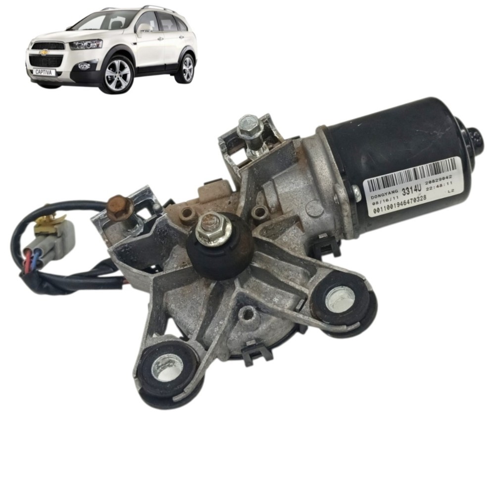 Motor galhada limpador parabrisa gm Captiva 2012 2013 2014