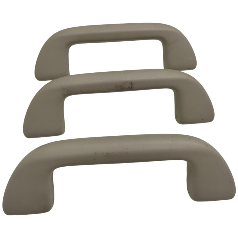 Jogo Alça Teto Pqp Apoio Mão Honda Hrv 2016 2017 2018 Creme 1