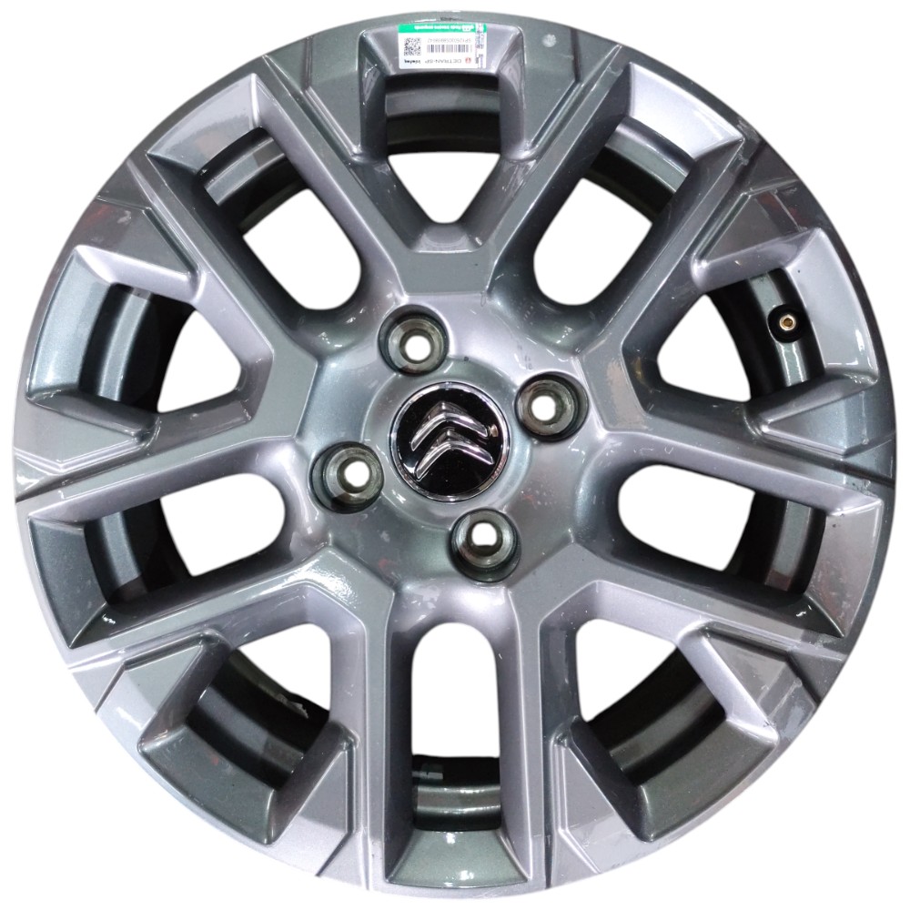 Jogo Roda Liga Aro 16 4×108 Citroen Basalt Cactus C3 2025 Cinza-escuro 4