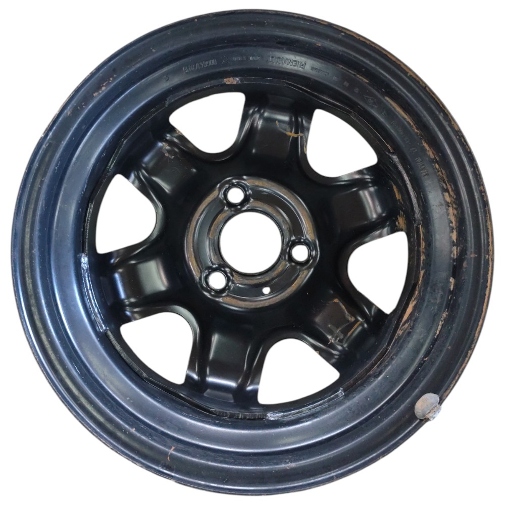 Roda avulsa aro 14 3×100 Renault kwid 2018 2019 2020 2021 22 3