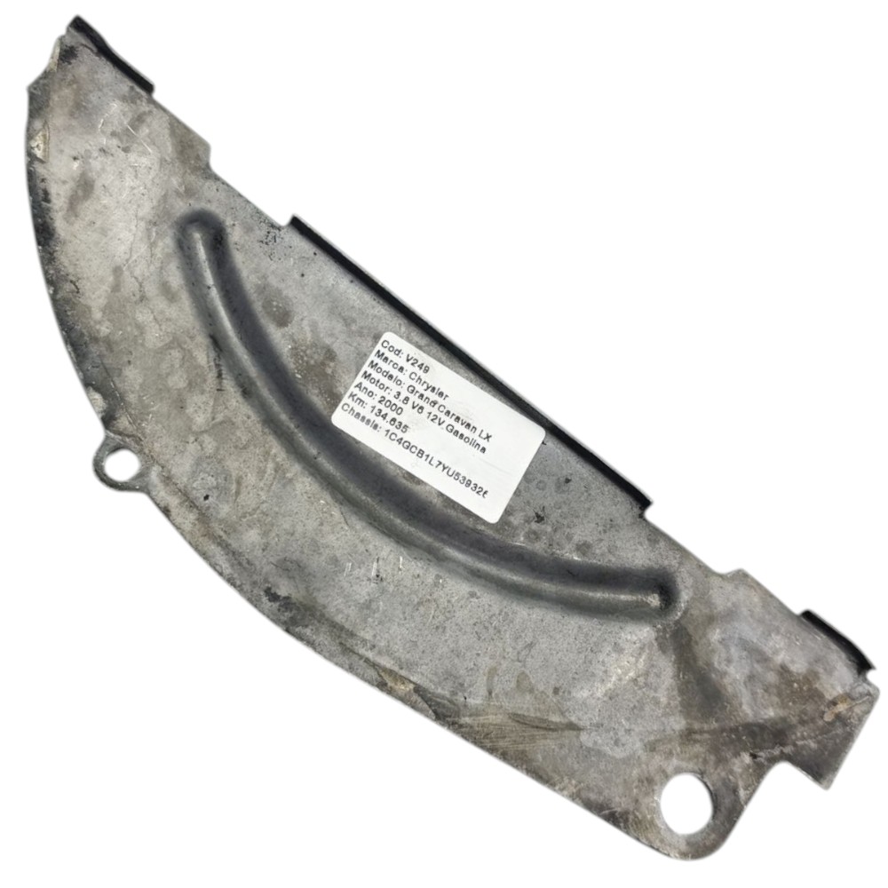 Flange Defletor Volante Motor Grand Caravan 3.8 1999 2000 3