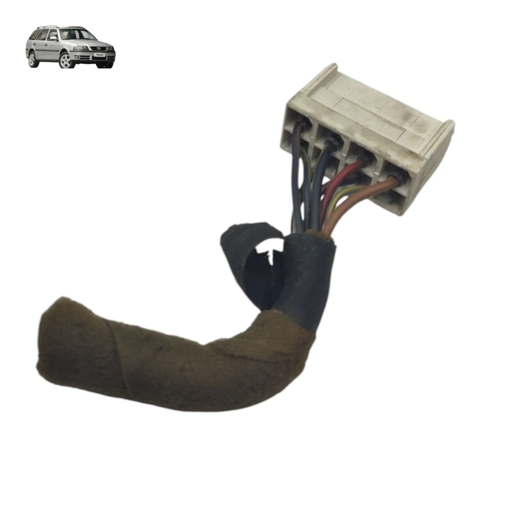 Plug conector botão pisca alerta vw g3 2001 2002 2003 2004