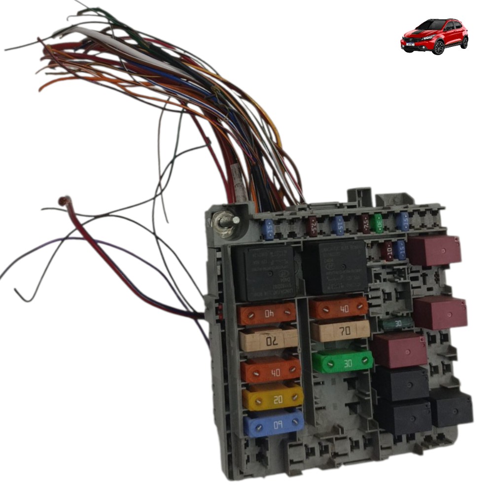 Caixa Fusível Externa Fiat Argo Cronos 1.0 3cc 2017 Á 2021 1