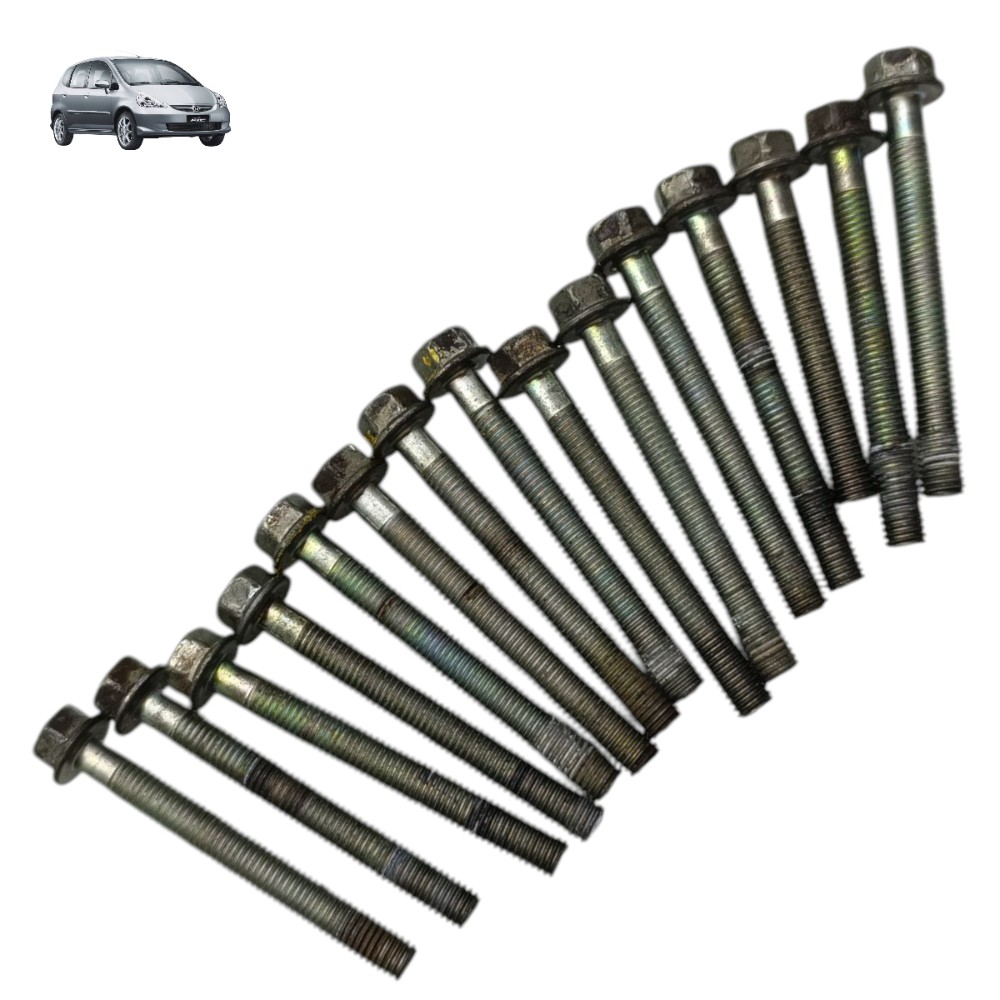 Jogo Parafuso Tampa Traseira Câmbio Aut Honda Fit 1.5 2007 1