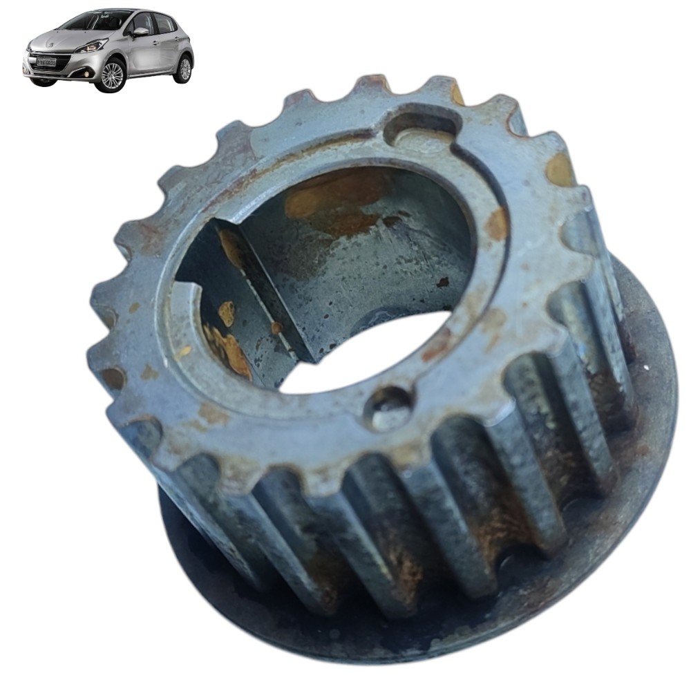 Polia Engrenagem Virabrequim Peugeot 308 2.0 16v 2011 2012 1