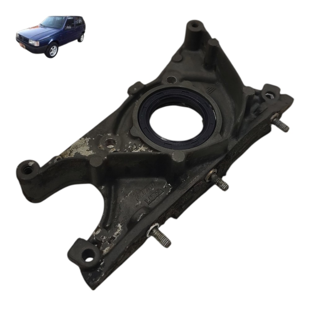 Flange retentor virabrequim Fiat Uno 1.0 fiasa 1995 1996 97 1