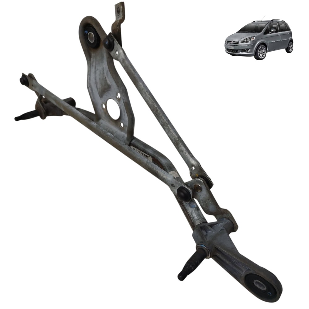 Galhada máquina limpador parabrisa Fiat Idea 2012 2013 2014 1
