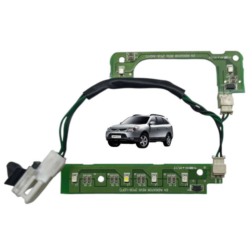 Placa Led Seletor Marcha Hyundai Veracruz 2008 2009 2010 1
