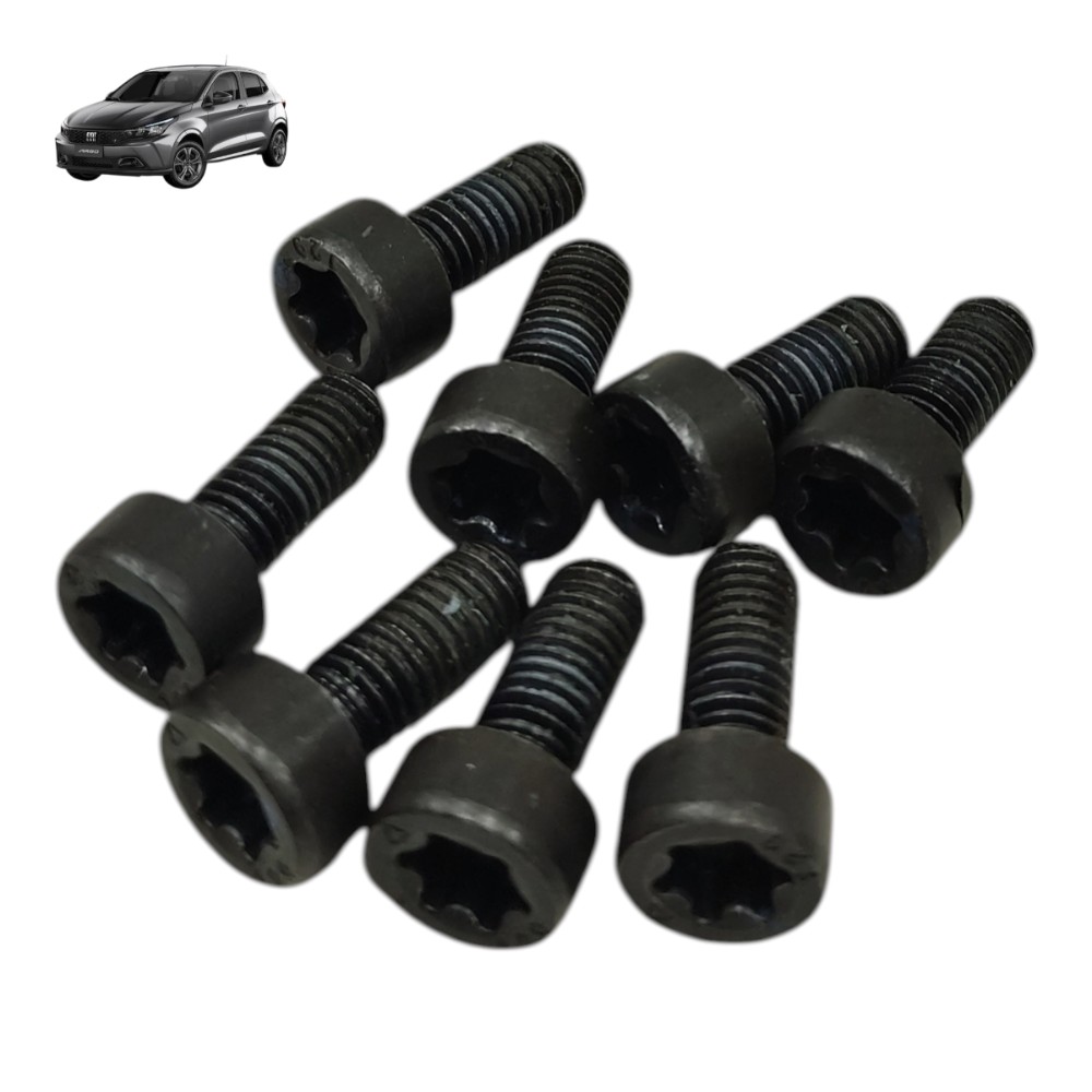 Jogo parafuso volante motor Fiat argo 1.3 aut 2024 2023 2022 1