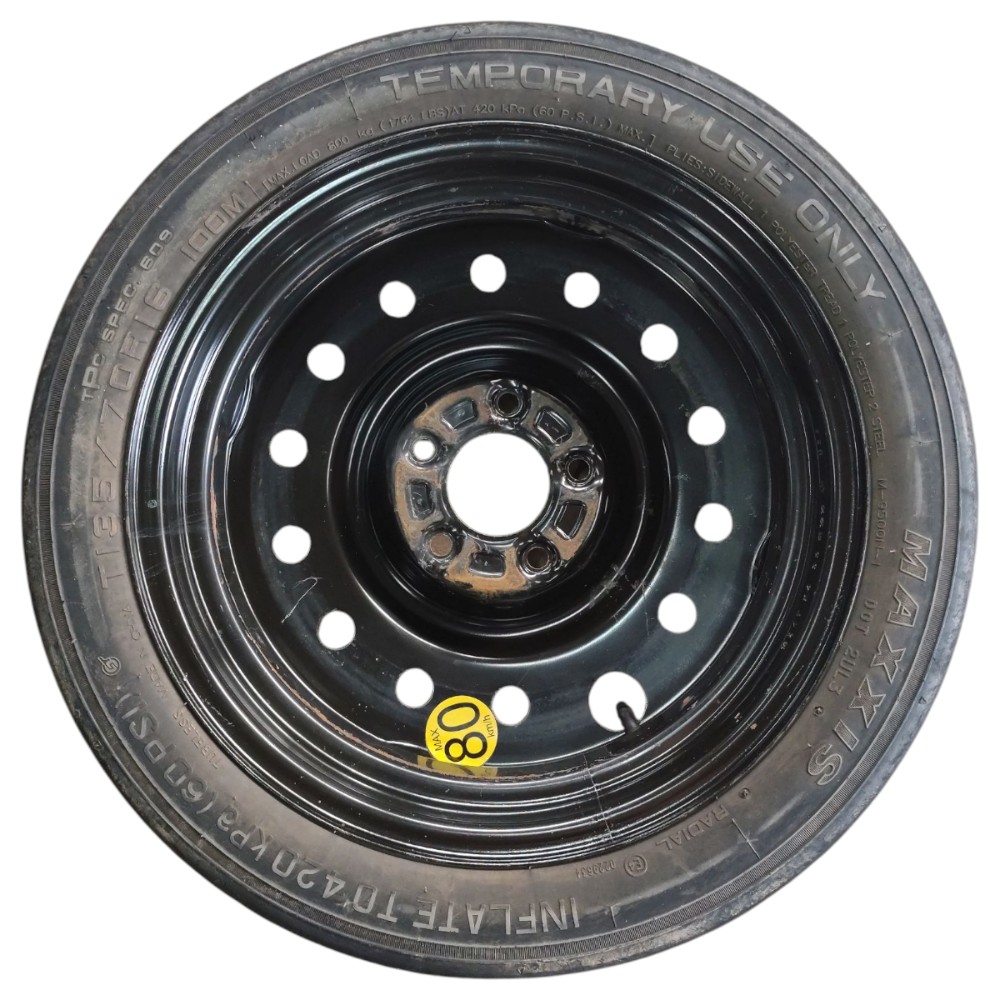 Estepe Fino Aro 16 Gm Captiva Sport 2008 2009 2010 2011 – Preto 3