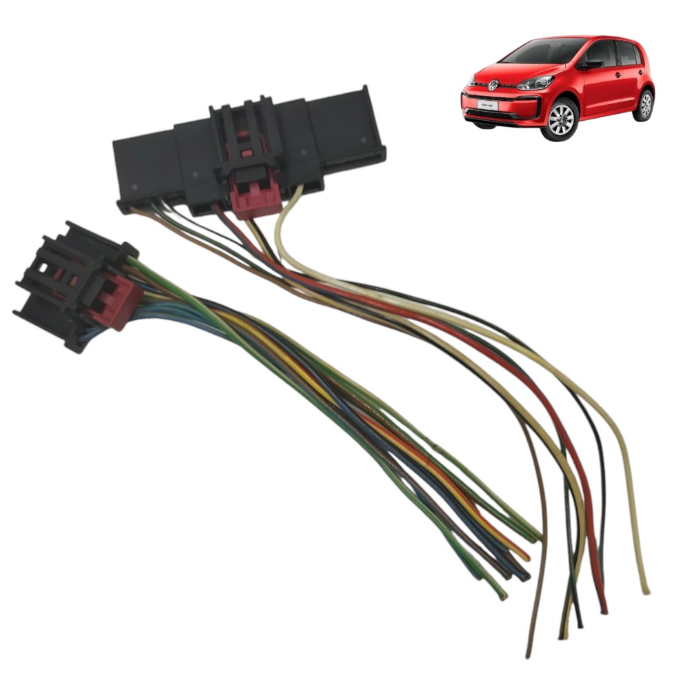 Par pulg conector chave seta limpador parabrisa Vw up 2016