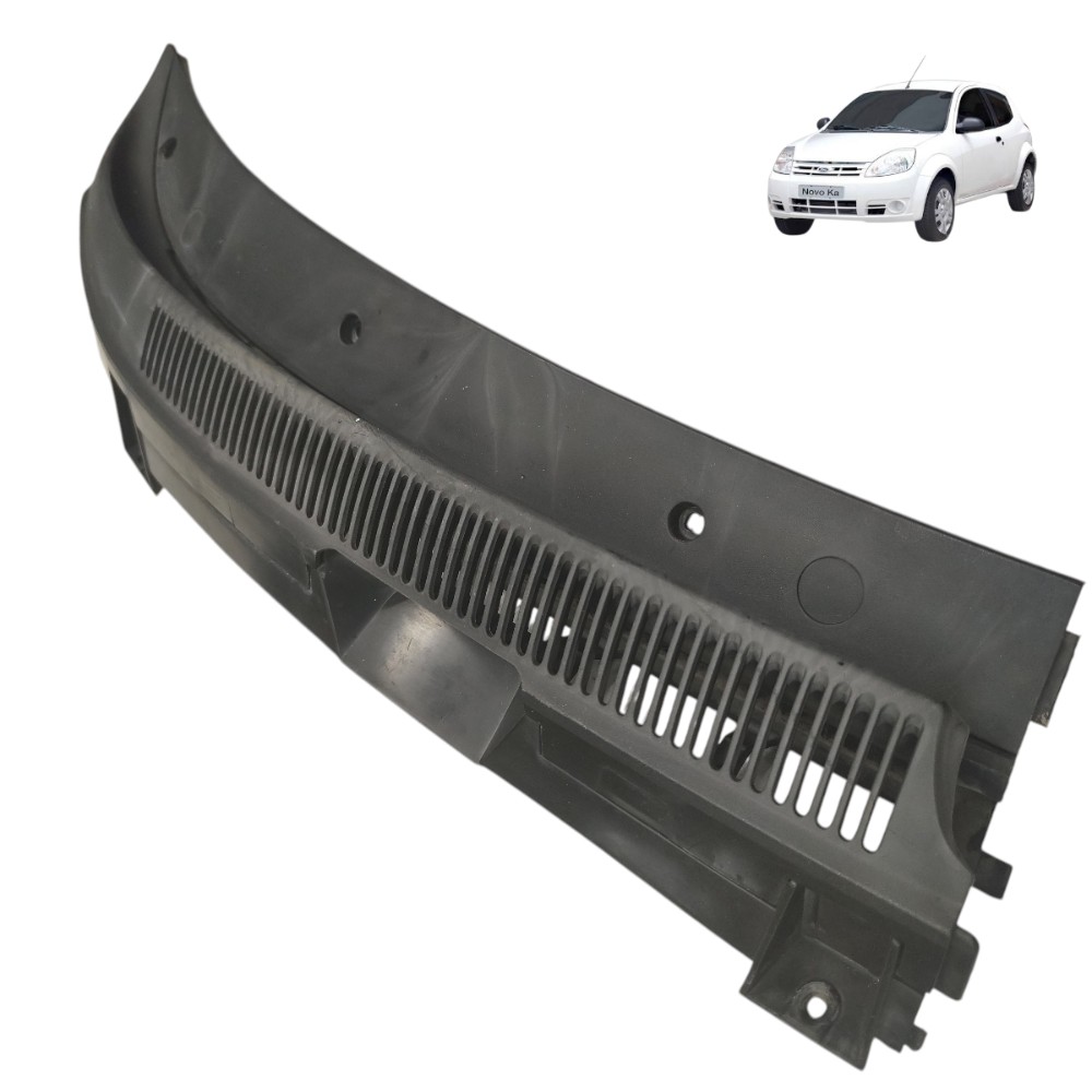 Grade Churrasqueira Direita Ford Ka 2008 2009 2010 2011 2012 Preto 1