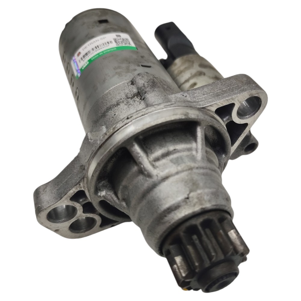 Motor arranque partida VW up gol voyage 1.0 3cc mpi 13 dente 2